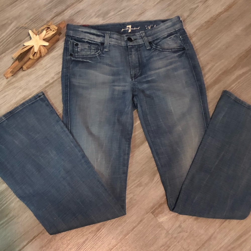 7 for all mankind | A Pocket Flare Denim